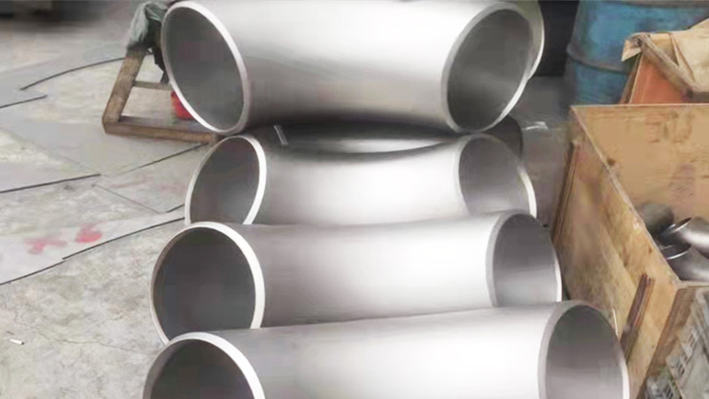 Stainless steel elbow