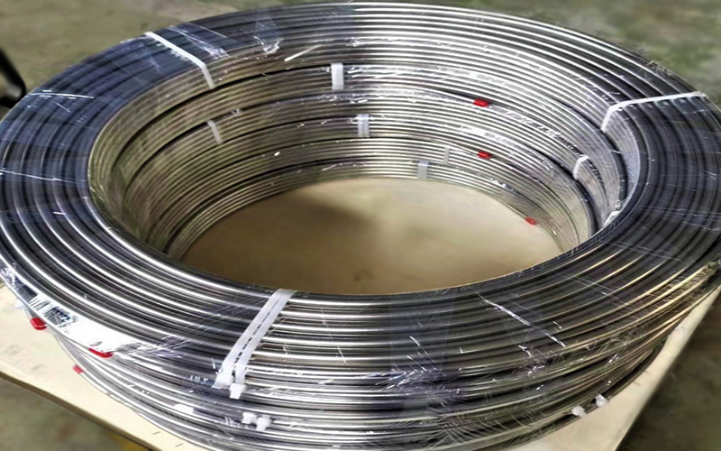 Stainless steel coil pipe