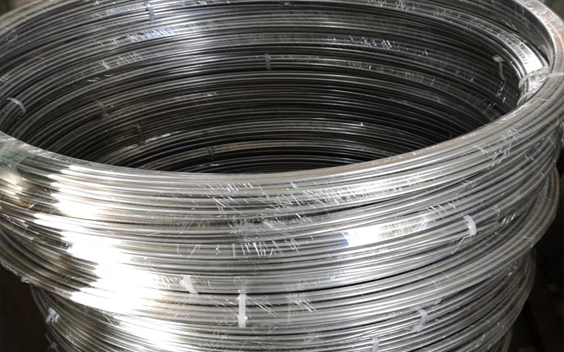 Stainless steel coil pipe
