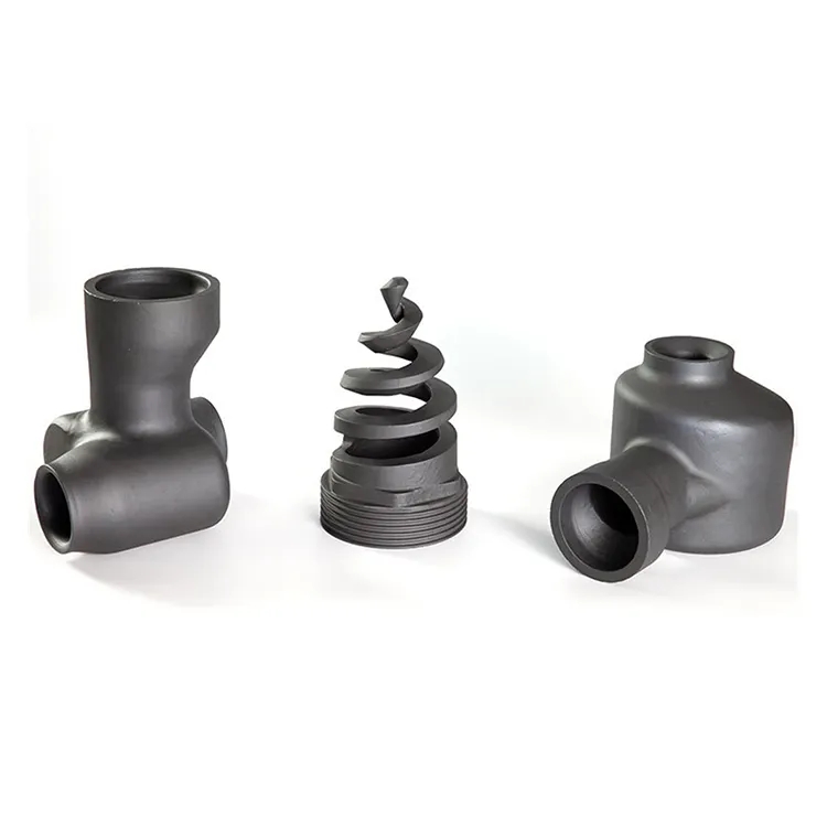 Silicon carbide shaped parts