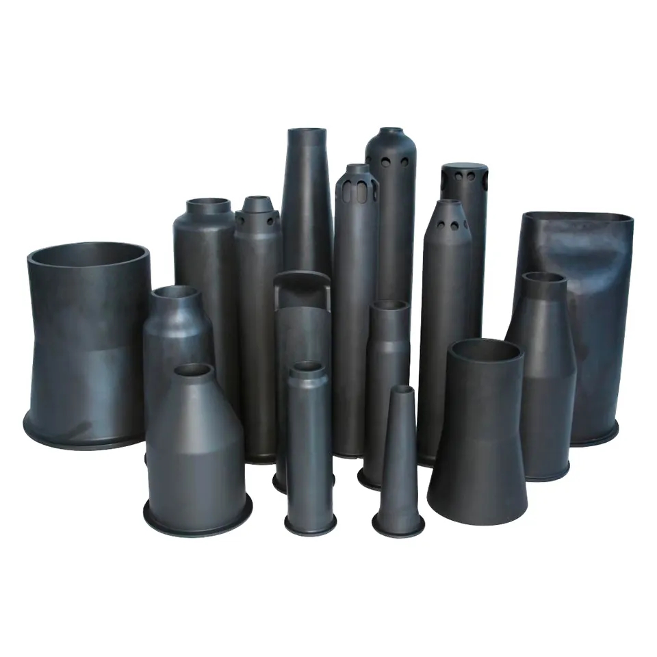 Silicon carbide ceramic combustion tube