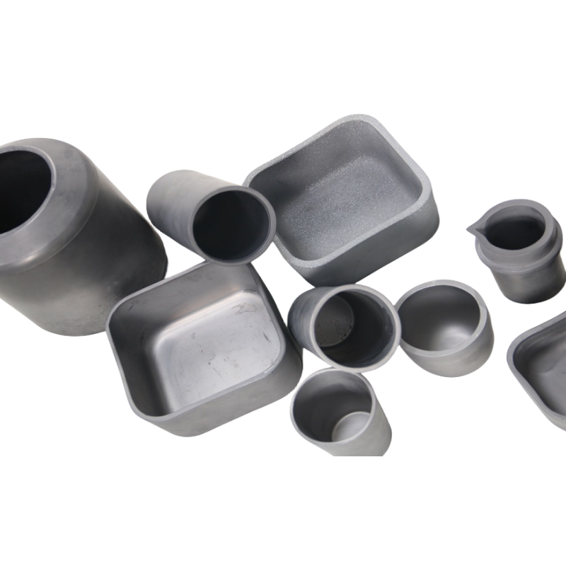 Silicon carbide sagger and crucible