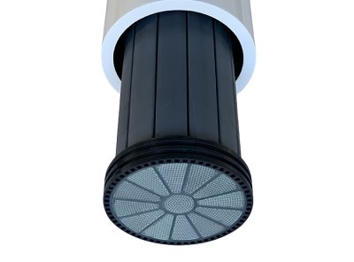 Silicon carbide pillar membrane