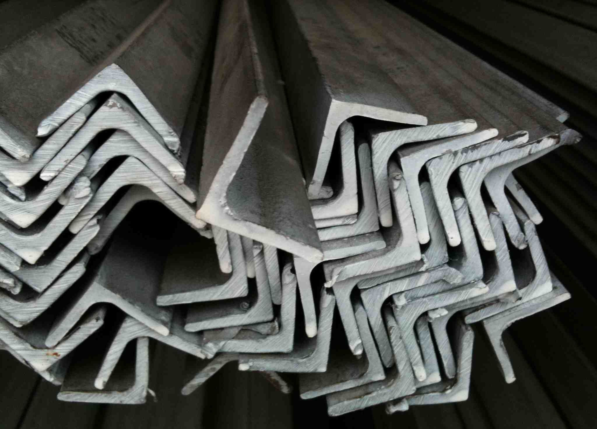 Structural steel angle profile galvanized L bean