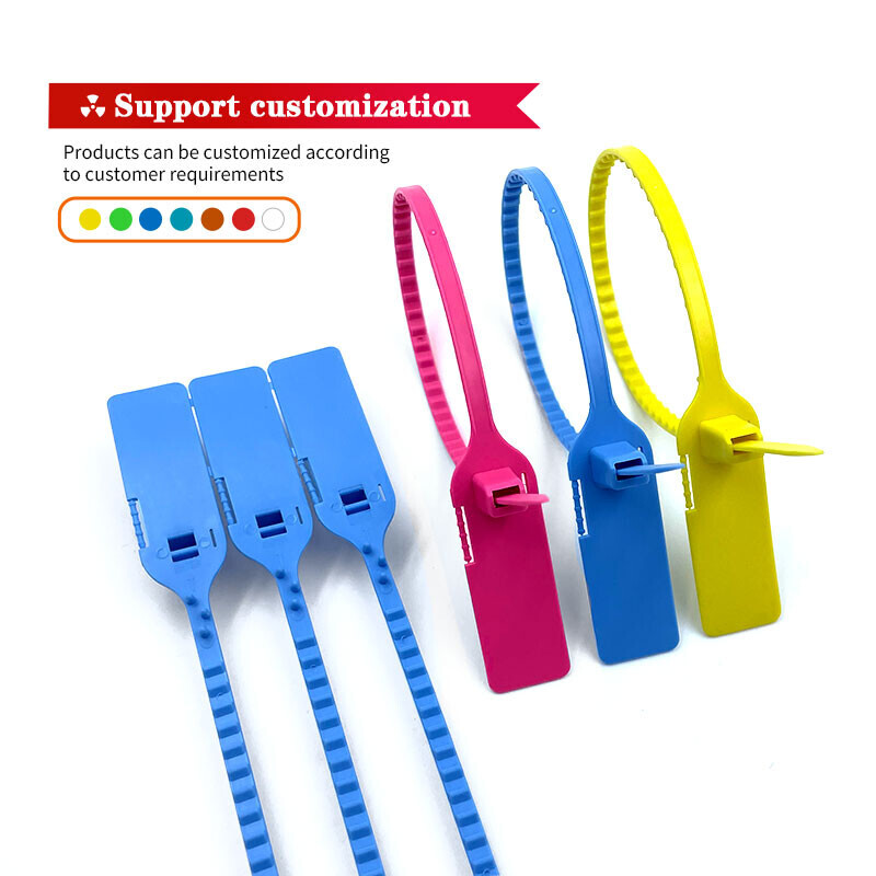 Security disposable plastic seals DX6-212P