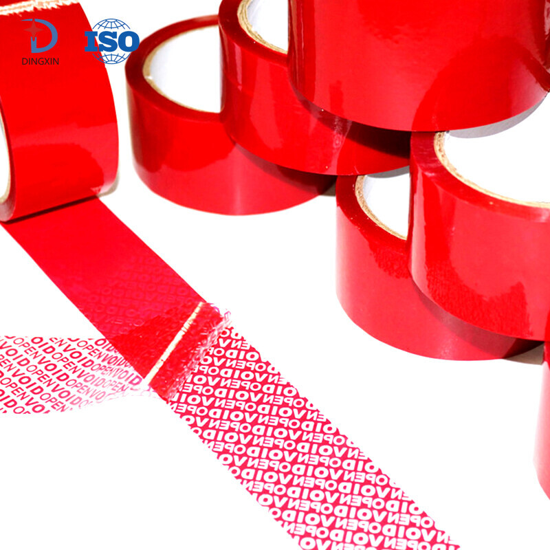 Packing Shipping Security Tamper Evident Self Adhesive Tape DX001T