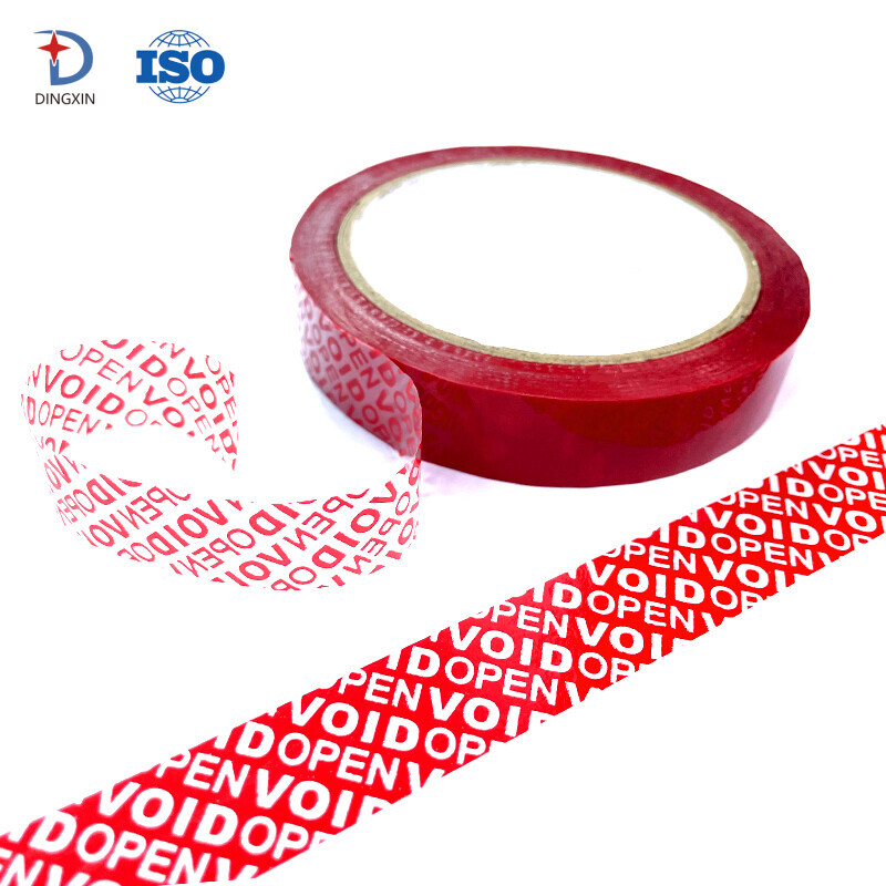 Packing Shipping Security Tamper Evident Self Adhesive Tape DX001T