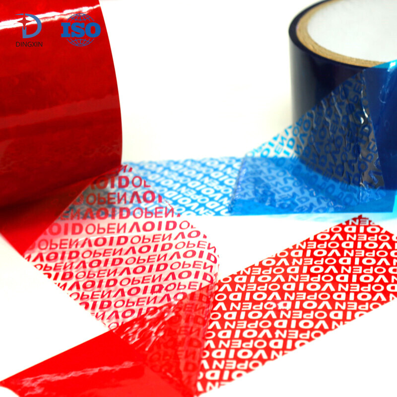 Packing Shipping Security Tamper Evident Self Adhesive Tape DX001T