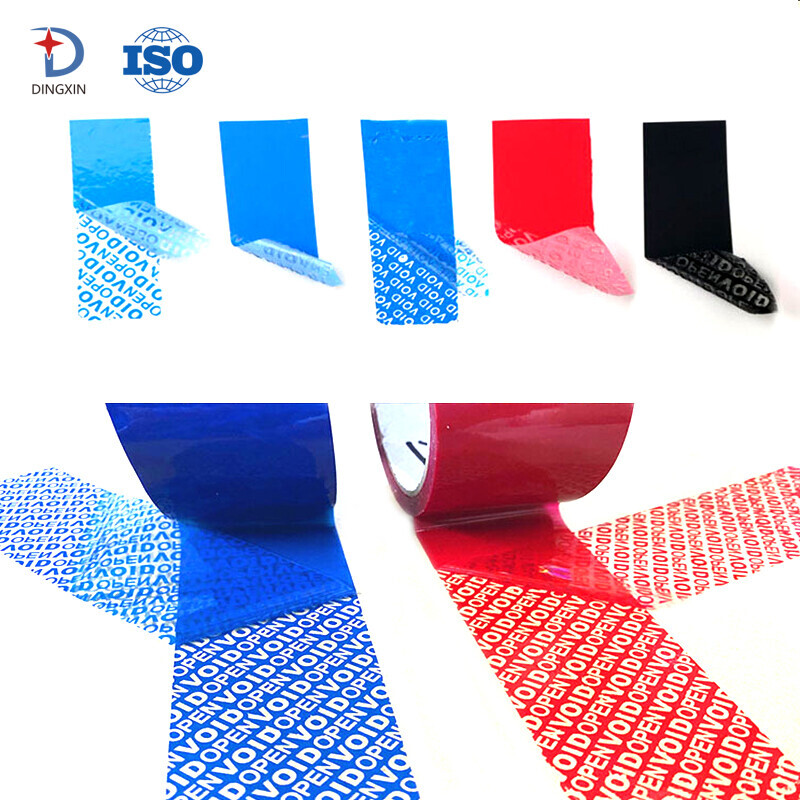 Packing Shipping Security Tamper Evident Self Adhesive Tape DX001T