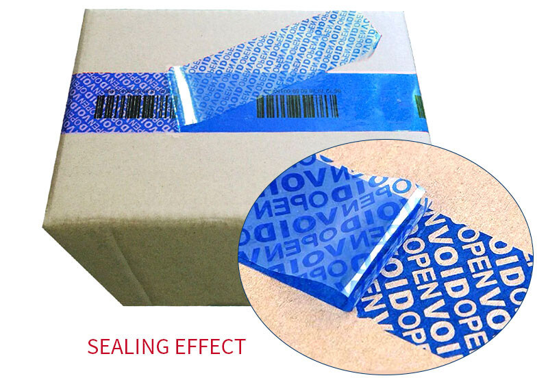 Packing Shipping Security Tamper Evident Self Adhesive Tape DX001T