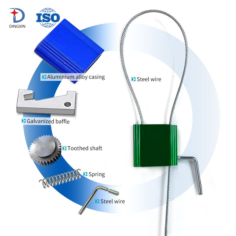 About Steel wire cable seal with crank