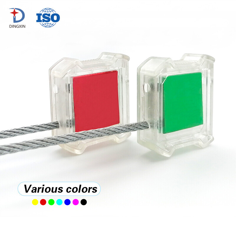 Cable seal with transparent plastic shell DX223C