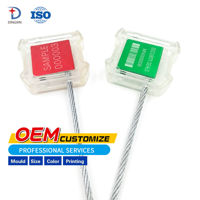 Cable seal with transparent plastic shell DX223C