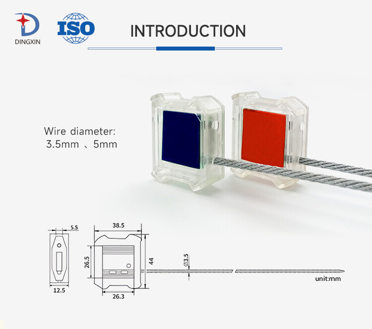 Exploring the Features of the Transparent Plastic-Covered Aluminum Cable Seal