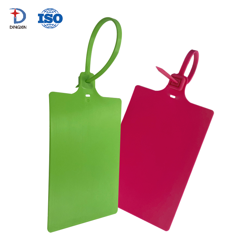 Plastic Seal with Big Writing Tag DX6-123P