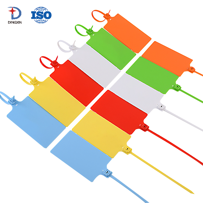 Plastic Seal with Big Writing Tag DX6-123P