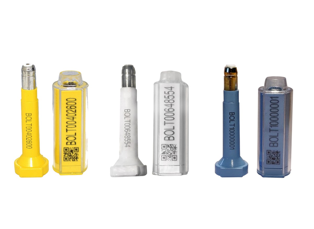 How does RFID technology work in security seals?