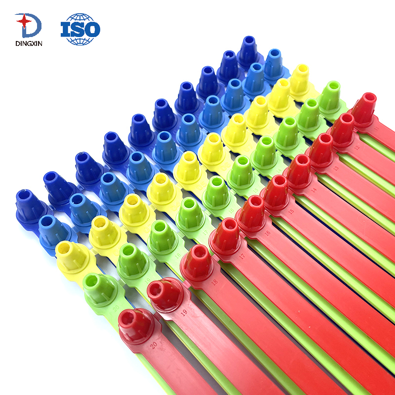 Laser Custom Logo Plastic Seal DX6-403P