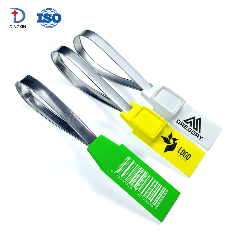 High Security 220MM Self-locking Metal Strap Seal DX804MS