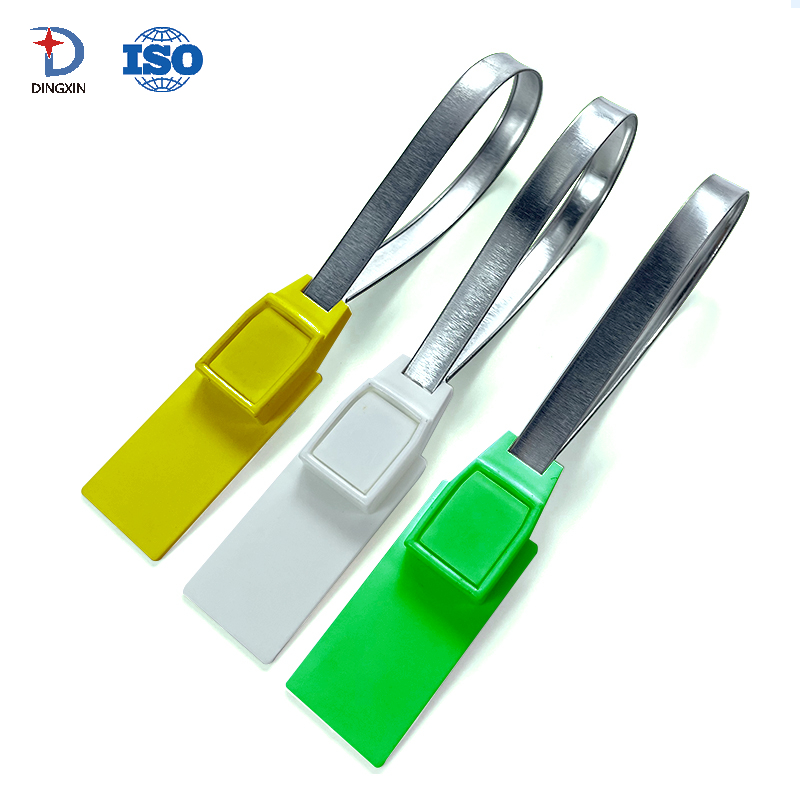 High Security 220MM Self-locking Metal Strap Seal DX804MS