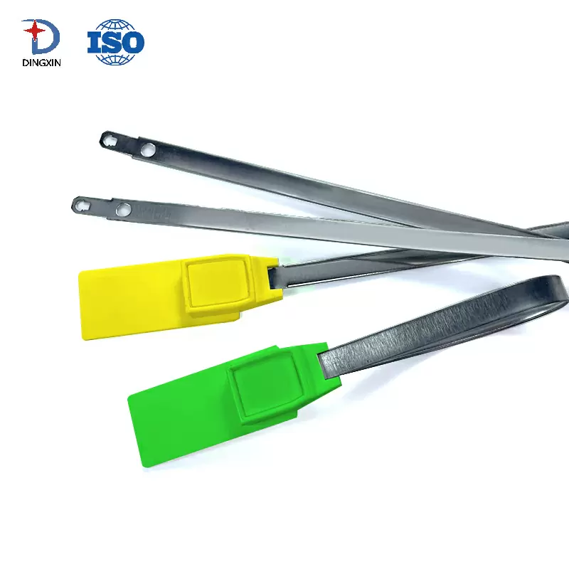 High Security 220MM Self-locking Metal Strap Seal DX804MS