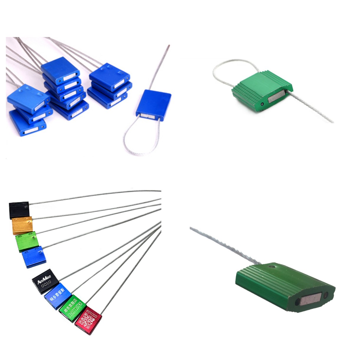 Aluminum alloy cable wire seal