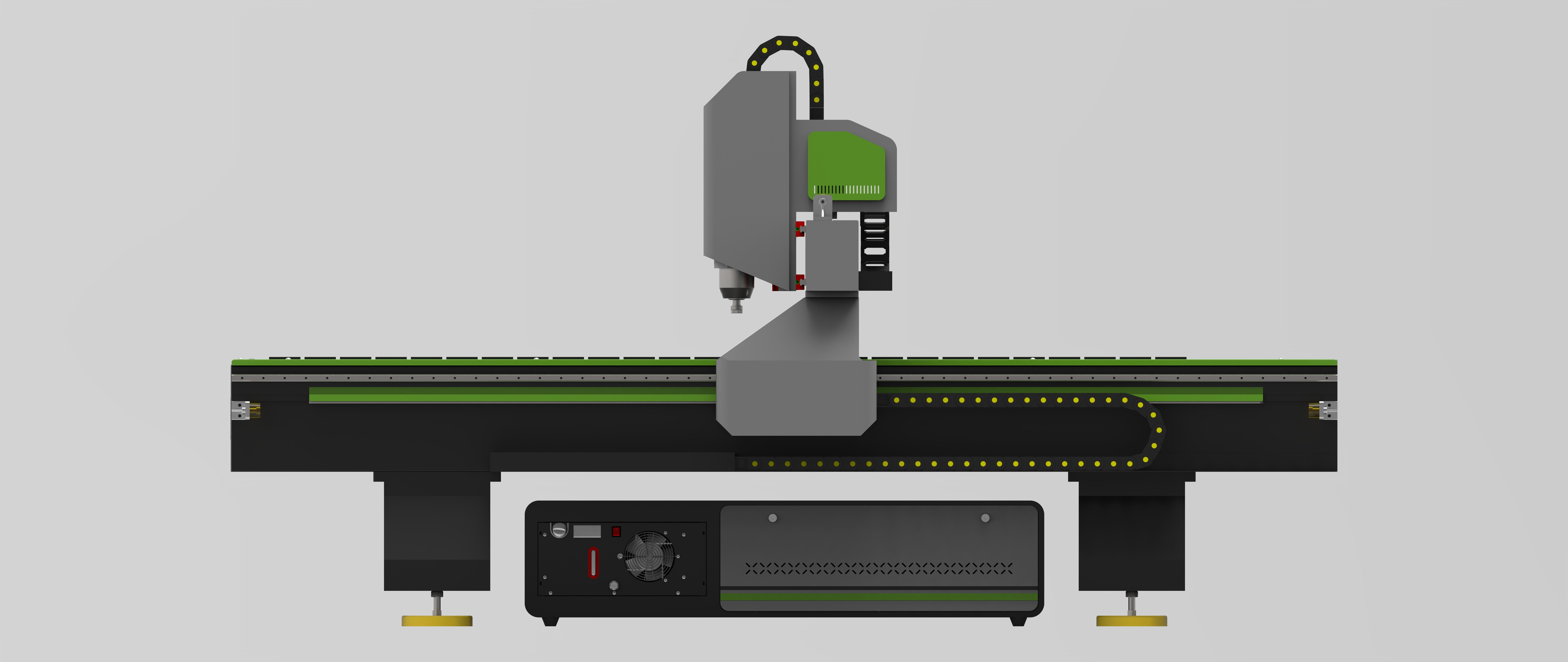 Gran área de trabajo 1325 CNC router máquina de corte