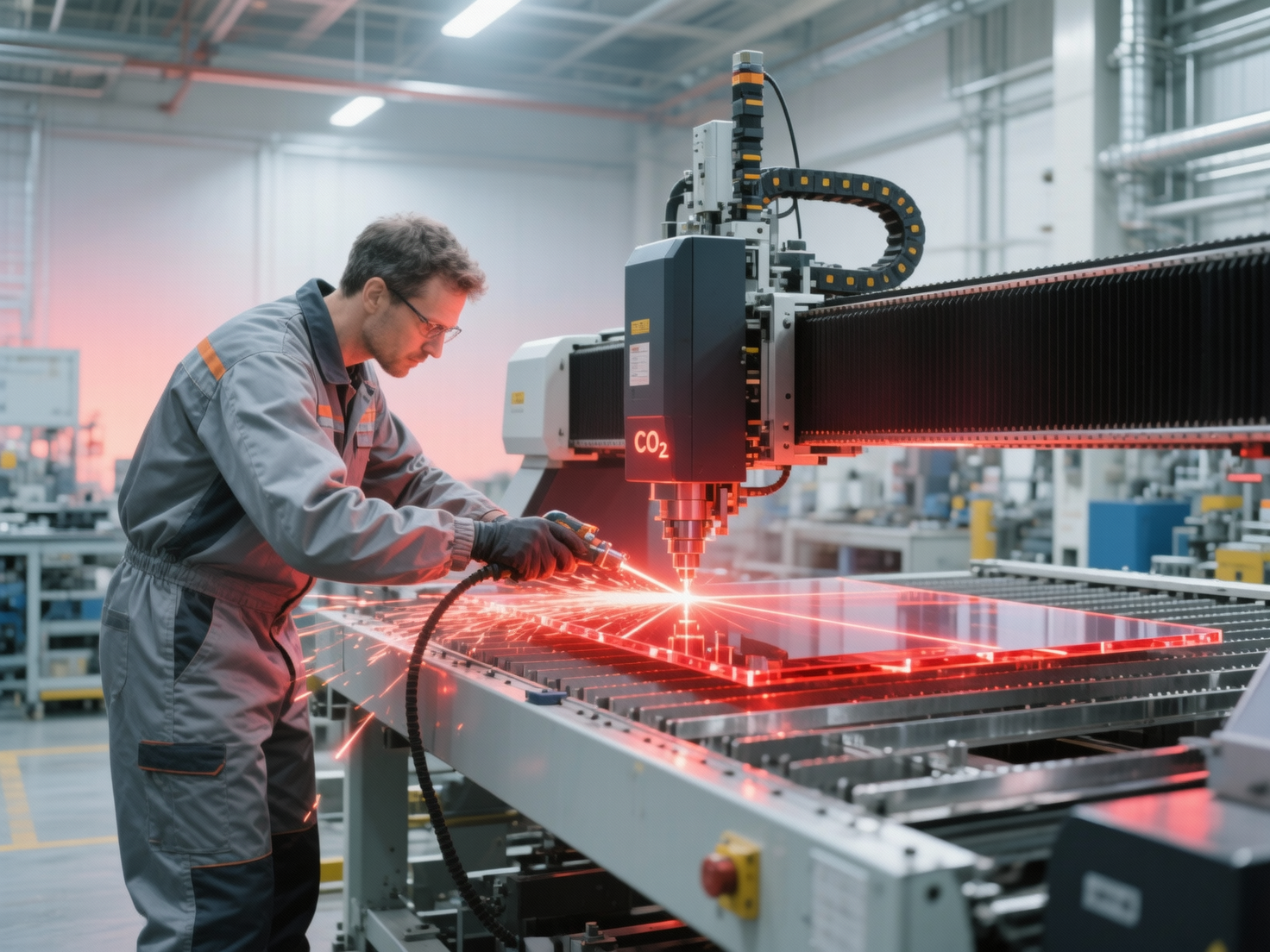 Máquina Láser CO₂: La Solución Definitiva de Fabricación