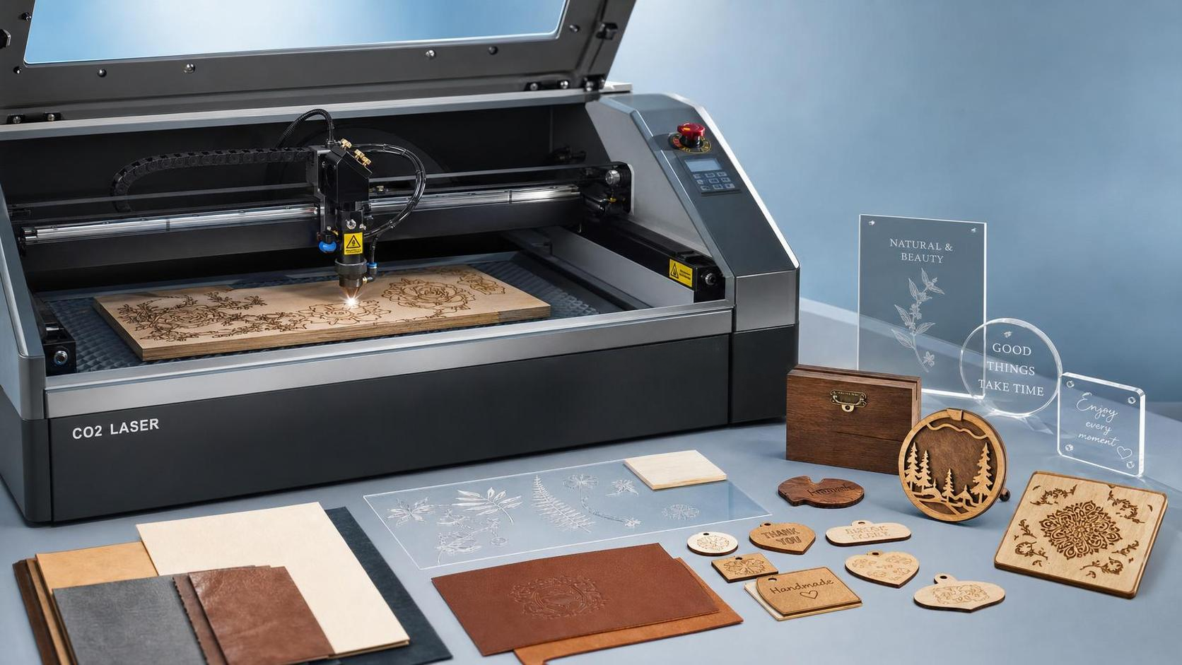 Cómo elegir una máquina de grabado láser de CO2 para manualidades