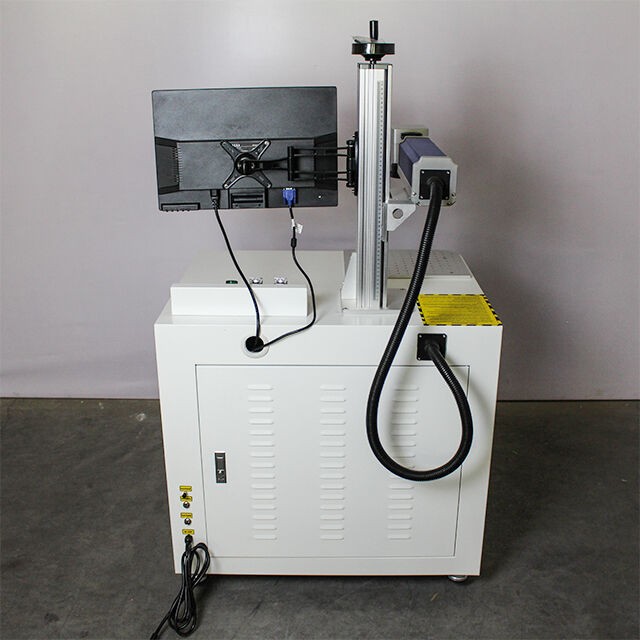 Máquina de Marcado Láser de Fibra de Escritorio 20w 30w 50 vatios