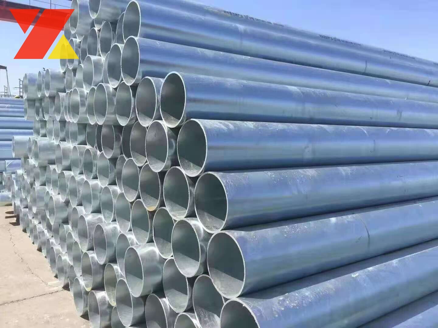 Galvanized pipe