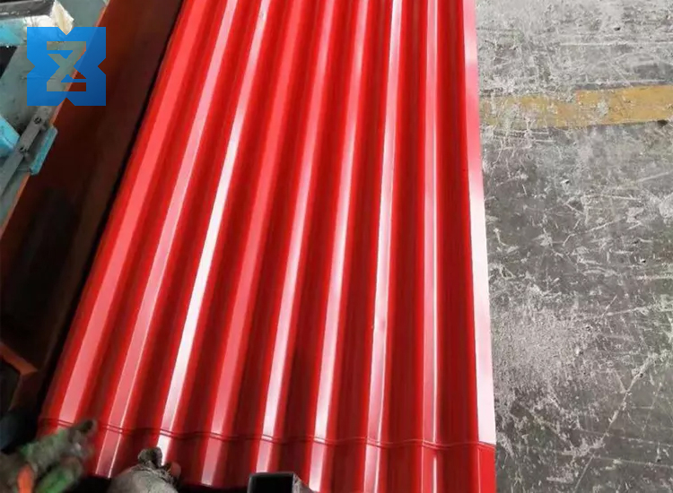 Color Coated Galvanized Corrugated Roofing Sheet
