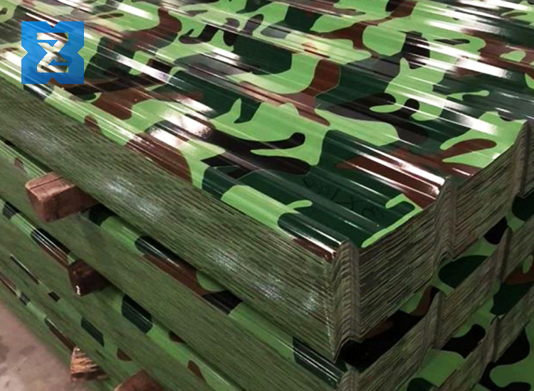 Color Coated Galvanized Corrugated Roofing Sheet