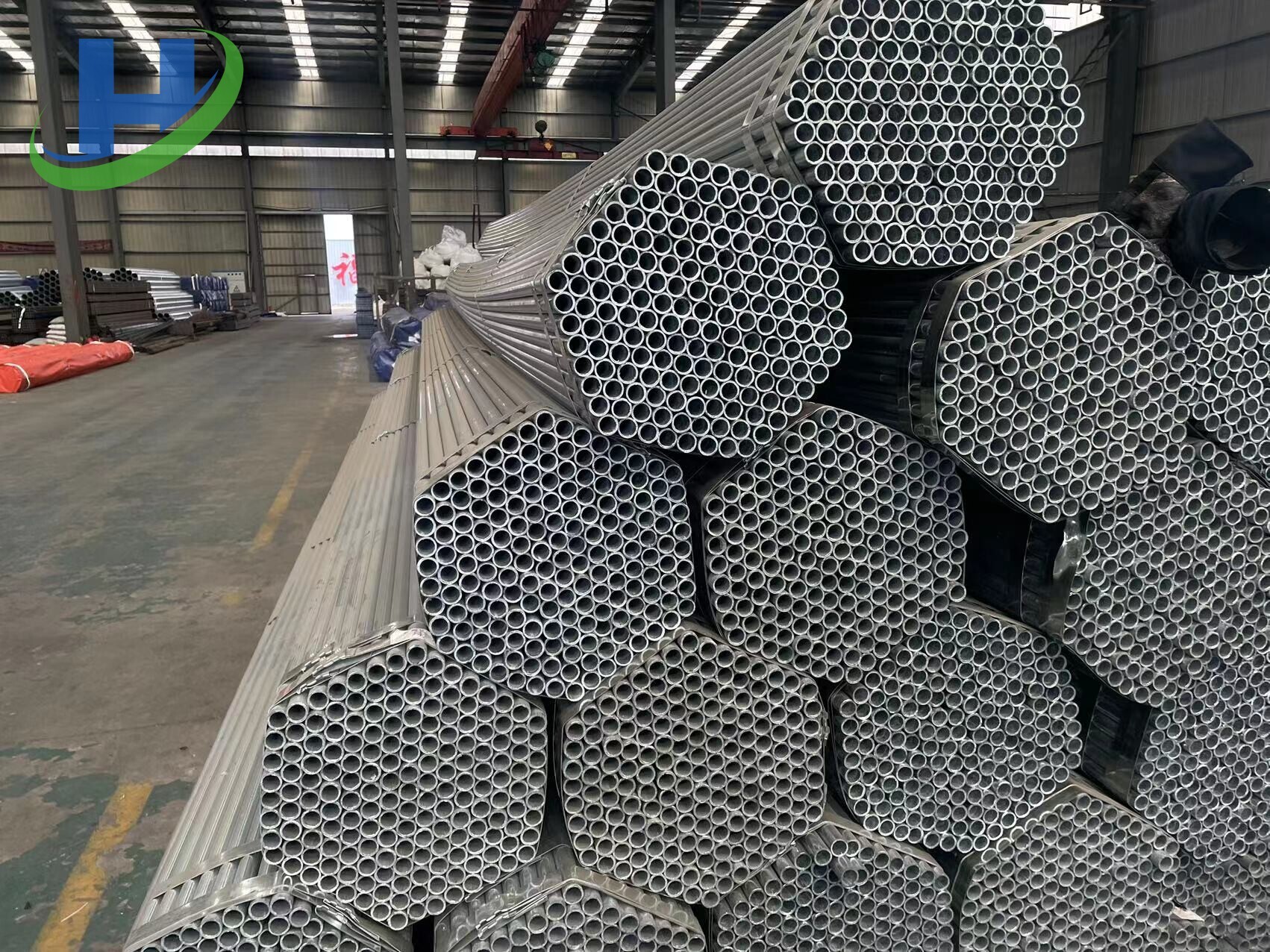 BS1387 Galvanized Round Pipe