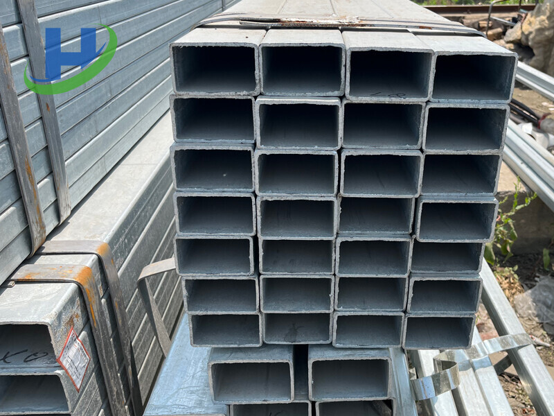 SCH80  Galvanized Square Pipe