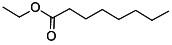 Ethyl caprylate Structure