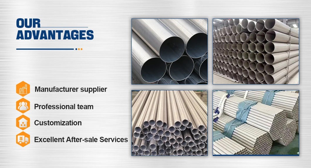 Customized Surface 304/316 Stainless Steel Seamless Welded Pipe