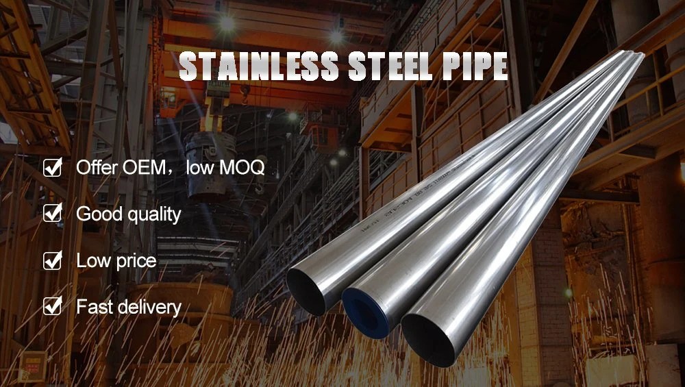 High Quality Acid and Alkali Resistant Stainless Steel Pipe in Stocks