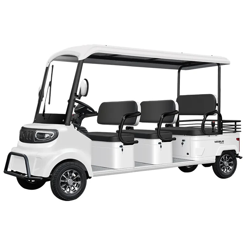 M8 6 seater three-row golf cart