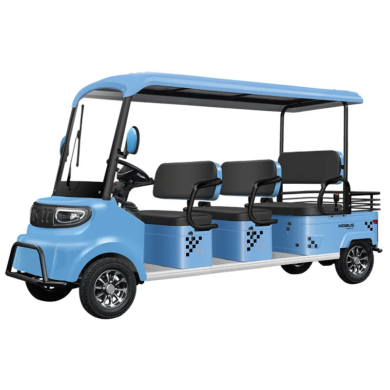 M8 6 seater three-row golf cart