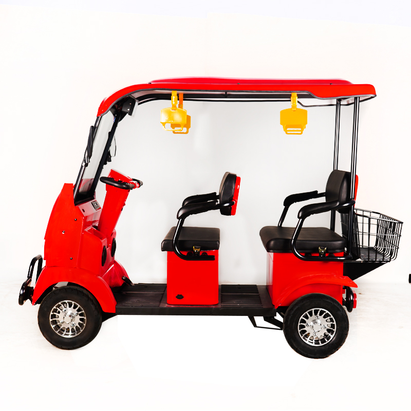 Cartoon-style sightseeing train