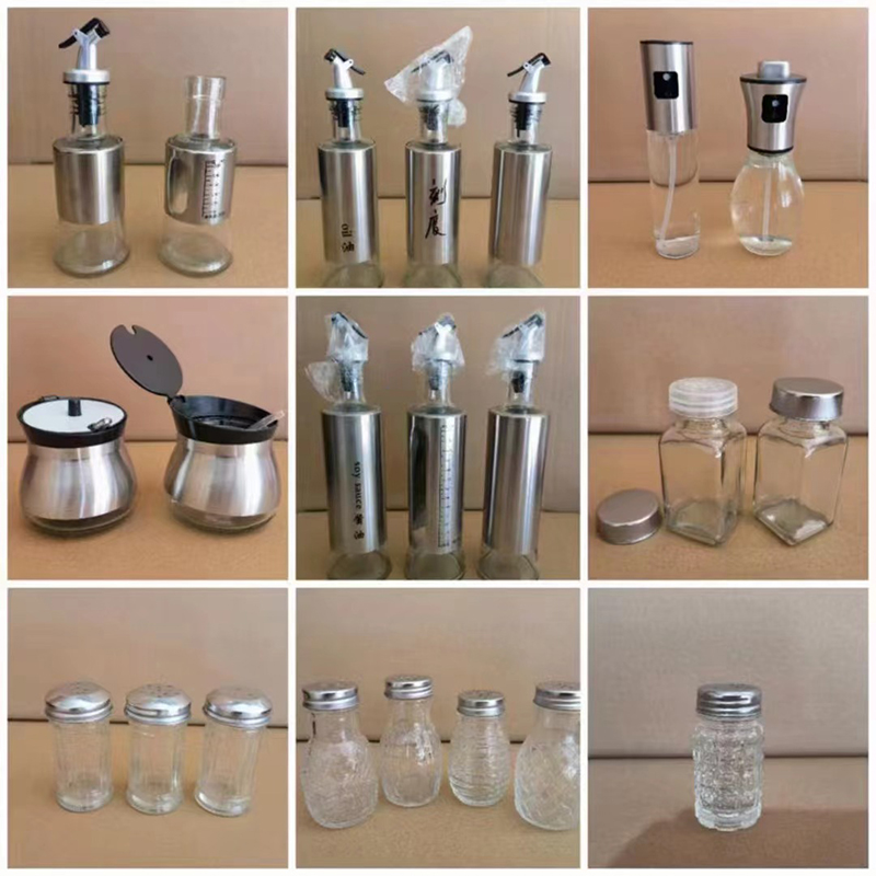 Glass Jar for Condiments