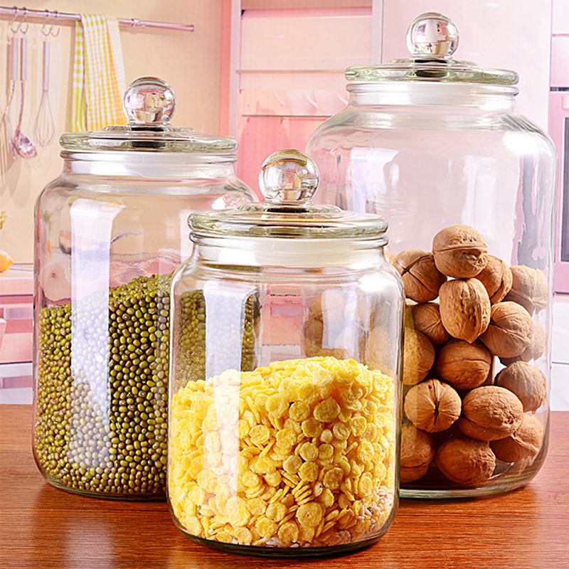 Kitchen Glass Jars