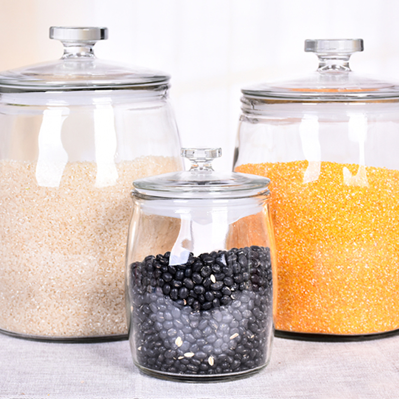 Kitchen Glass Jars