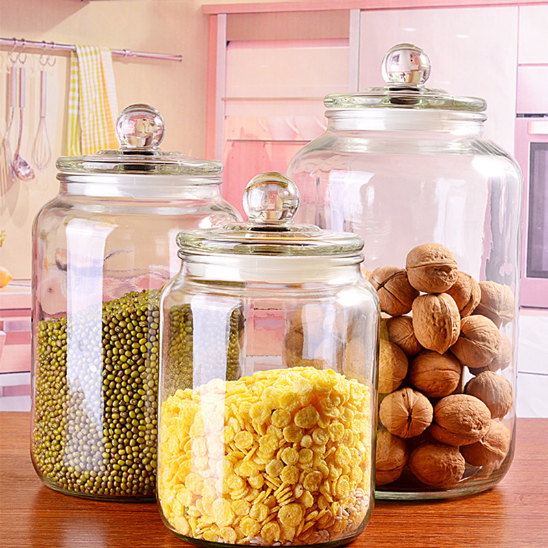 Kitchen Glass Jars
