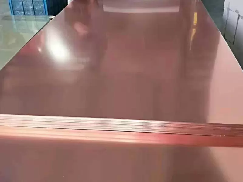 The difference between brass and red copper