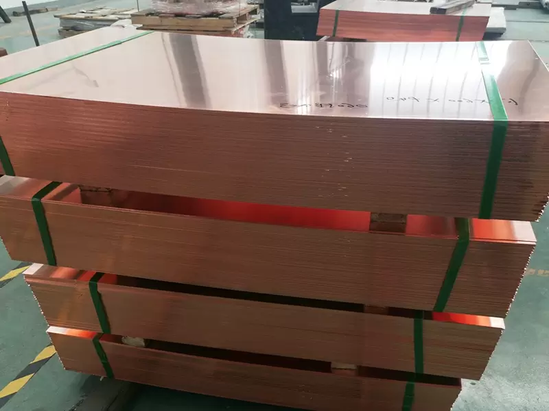 What are the processing techniques for copper sheets?