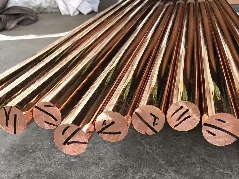 C10200/10910/10400/11000/12500 Red Copper Bar