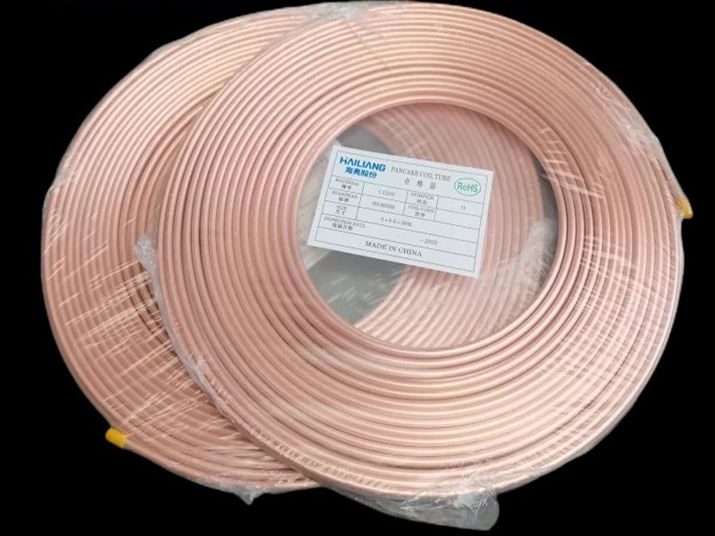 Pure Copper Coiled tube