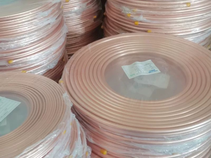 Pure Copper Coiled tube